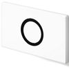 Visign for Public 12, модел 8635.1, бяла неръждаема стомана мат