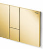 Visign for Style 24, model 8614.1, gold-plated plastic