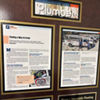 Wimpy’s Plumbing & Air recognition plaque highlighting industry achievement and long-standing expertise